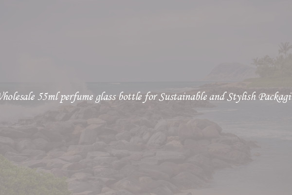 Wholesale 55ml perfume glass bottle for Sustainable and Stylish Packaging