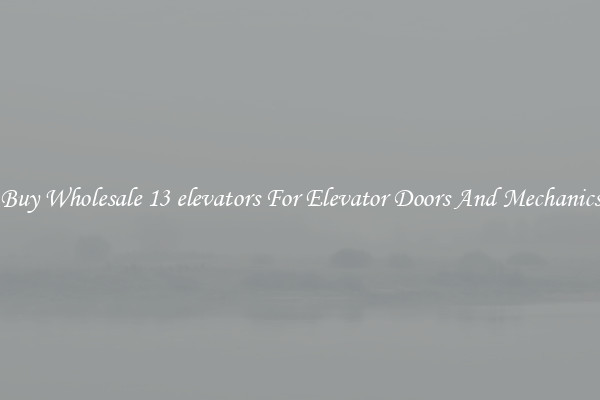 Buy Wholesale 13 elevators For Elevator Doors And Mechanics